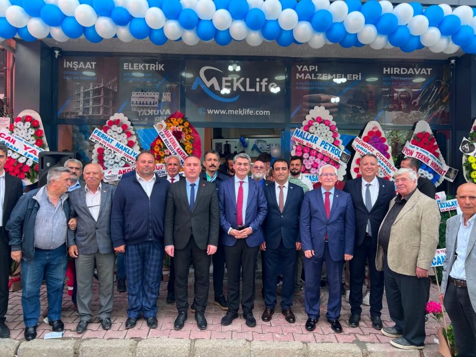 MEK Life Yapı Market’in açılış törenine katıldık