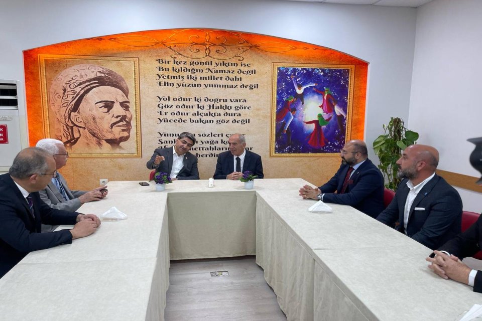 Mersin Cem Evi - Alevi Kültür Dernekleri Mersin Şubesi Yönetim Ziyareti 