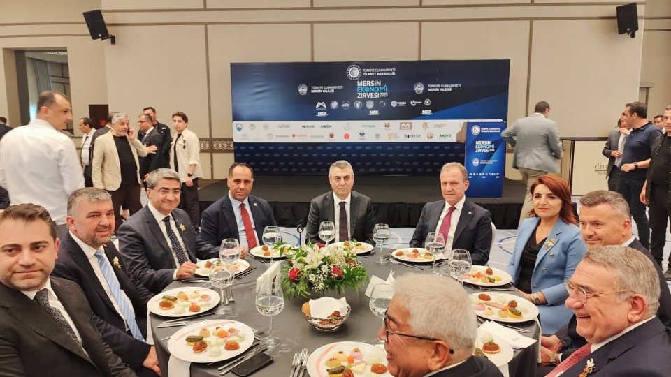 Mersin Ekonomi Zirvesi Gala Yemeğine Katıldık