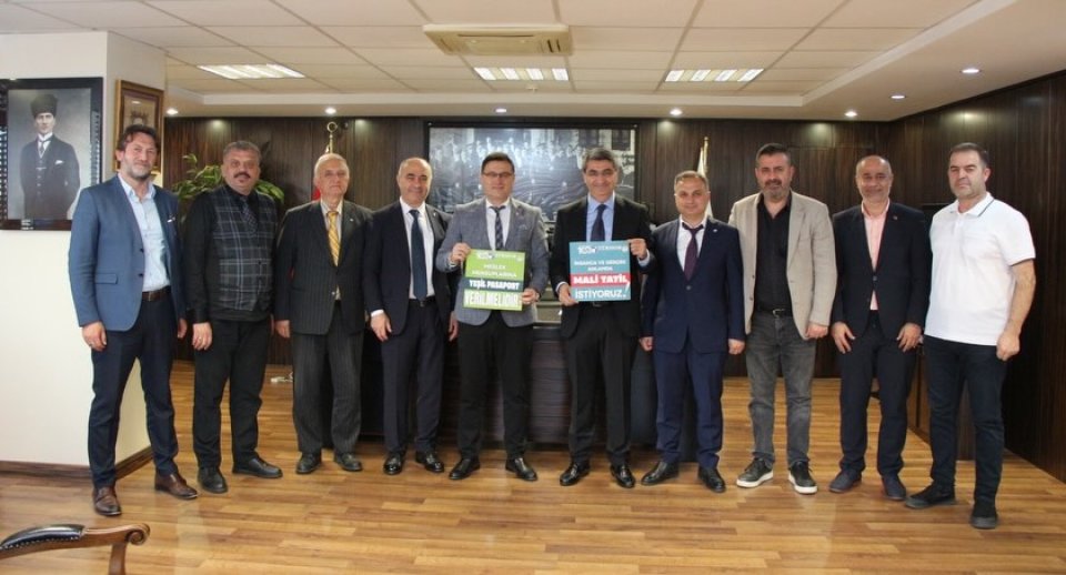  Mersin Serbest Muhasebeci Mali Müşavirler Odası’nı ziyaret ederek, Oda Başkanı Sayın Emin Levent Türkili ve ekibiyle bir araya geldik