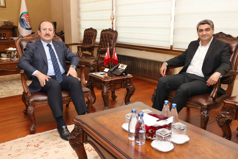 Mersin Valisi Ali Hamza Pehlivan’ı ziyaret ettik