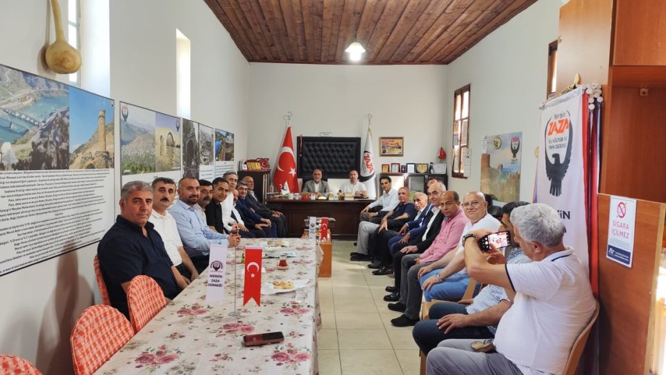 Mersin Zaza Dil, Kültür ve Tarih Derneği'ni ziyaret ettik.