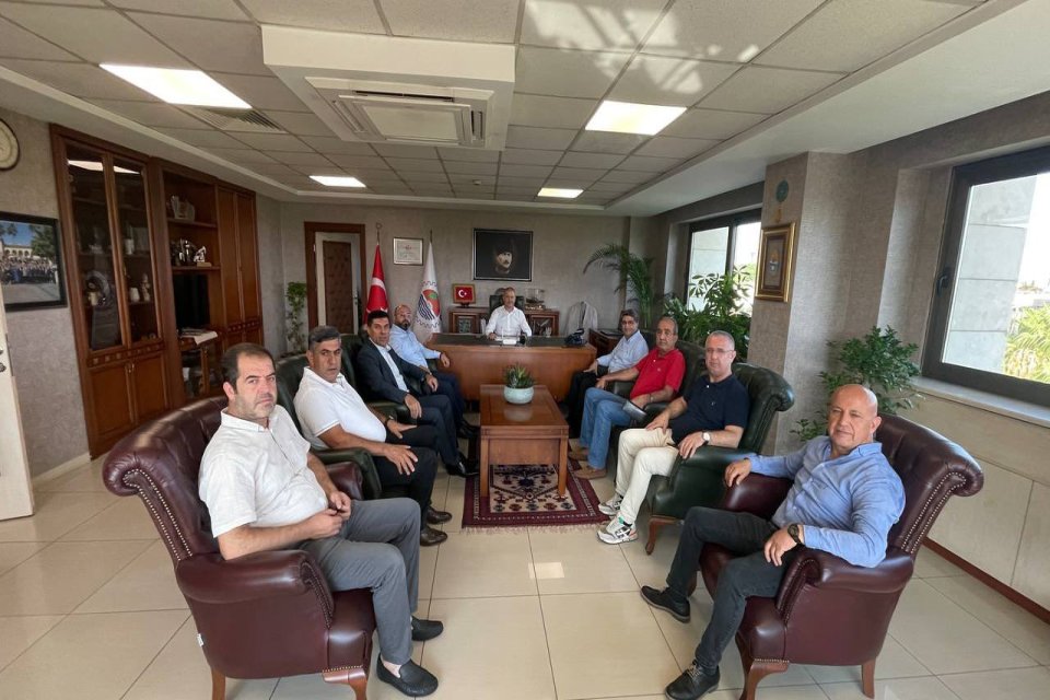 MTSO başkanı Hakan Sefa Çakır , Meclis Başkanı Hamit İzol ve yönetim kurulu üyelerini ziyaret ettik.