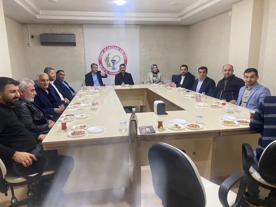 Muş Eczacılar Odası Başkanı Sayın Nurullah Arslanşen’i ziyaret ettik. 