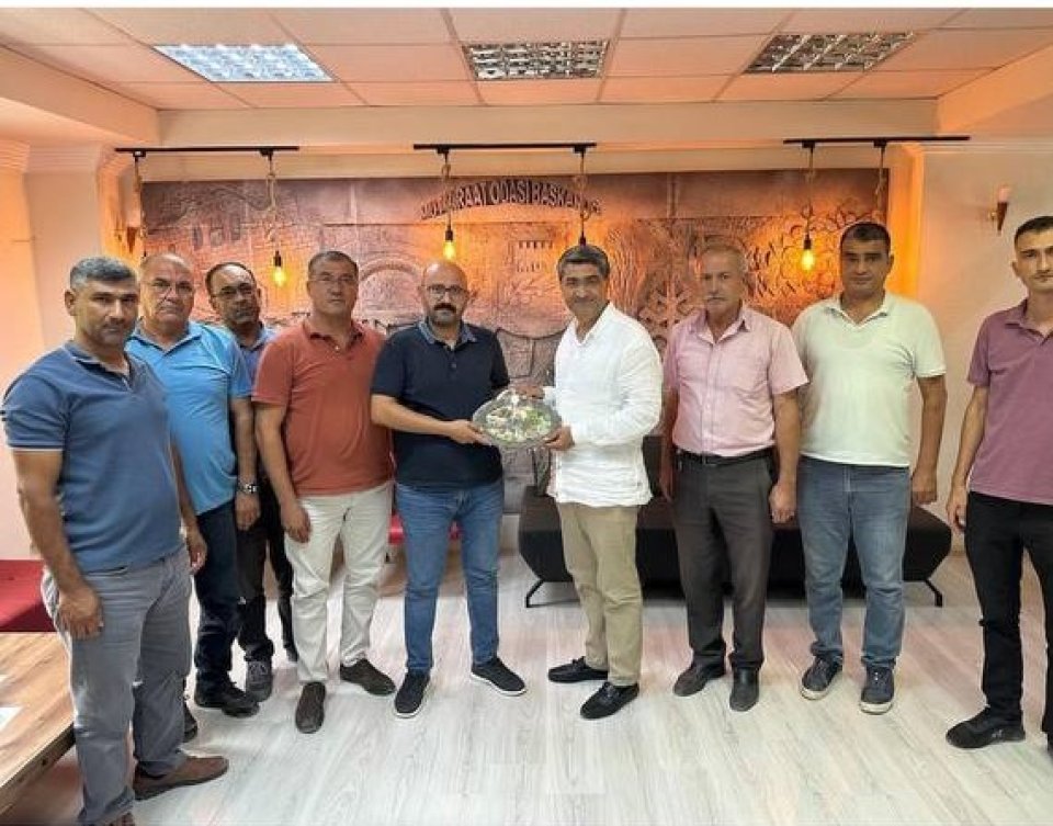 Mut ziraat Odasını ziyaret ettik.