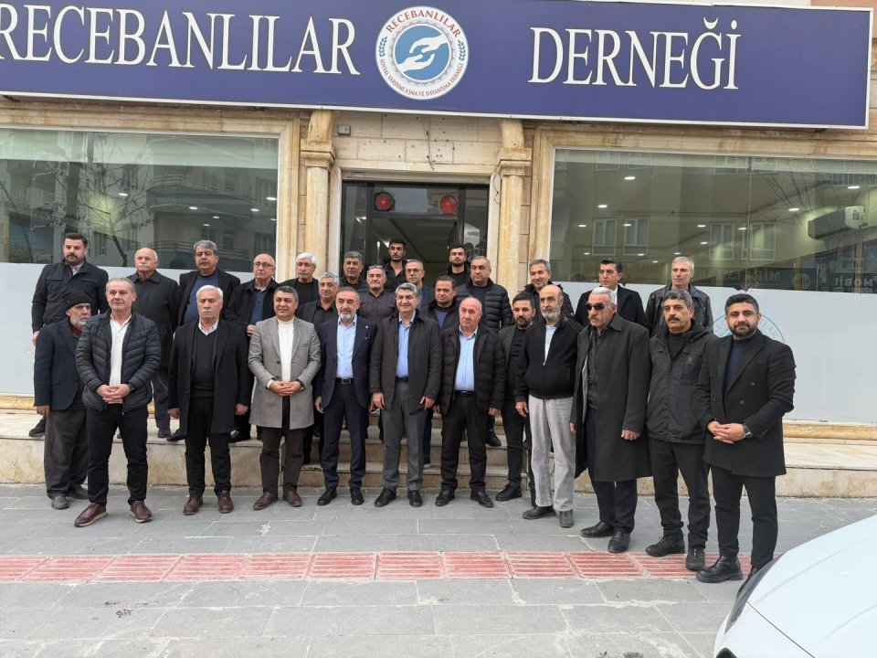 Recebanlılar Sosyal Yardımlaşma ve Dayanışma Derneği ziyareti