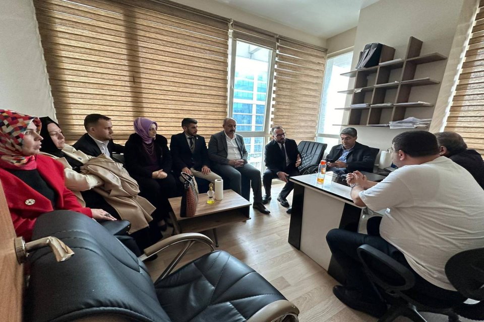 Salih Kaya’yı Ofis Ziyareti