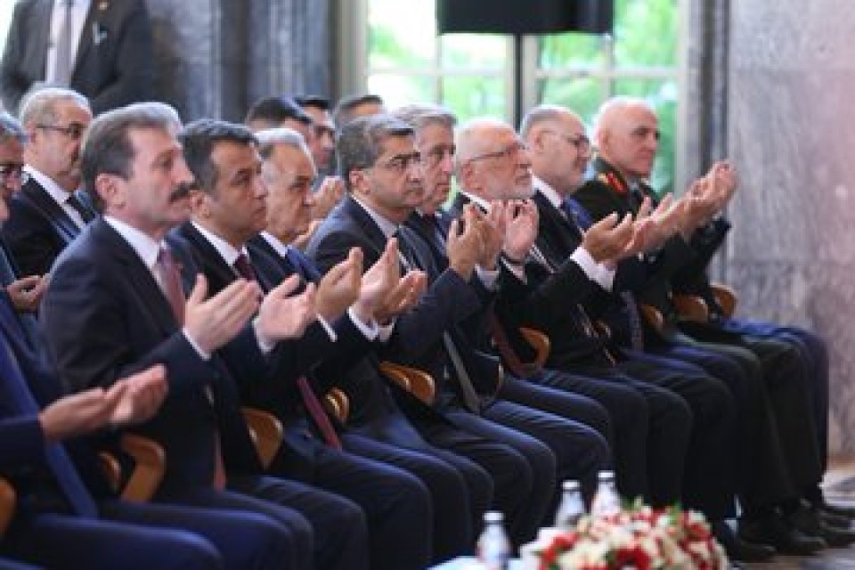 Samsun'a İstiklal Madalyası takdim törenine katılım