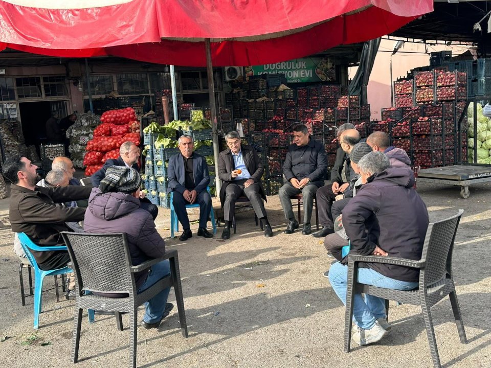 Siirt’te esnaf ziyareti gerçekleştirdik.