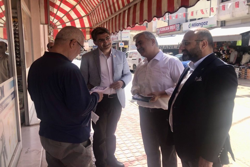 Silifke Taşucu’nda Esnaf Ziyareti 