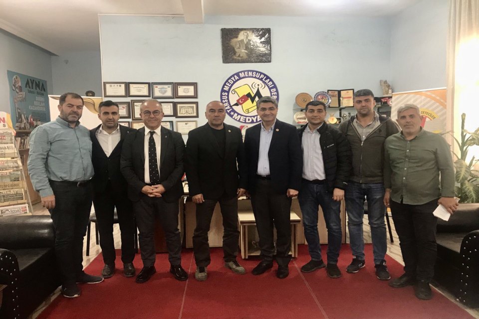 Tarsus Medya Mensupları Derneği Ziyareti
