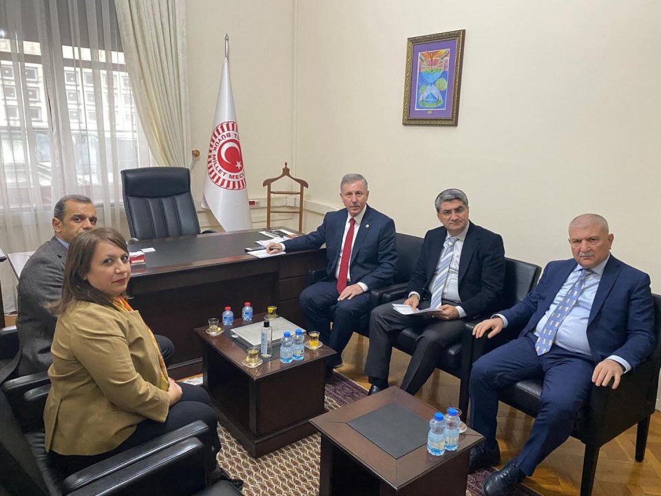 Türk Tabipleri Birliği Başkanı Prof. Dr. Alpay Azap ve Av. Leyla Verda Ersoy’u Türkiye Büyük Millet Meclisi’nde ağırladık.