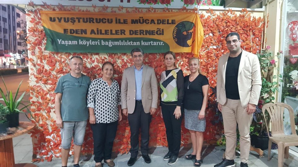 Uyuşturucu ile mücadele eden aileler derneğini ziyaret ettik.