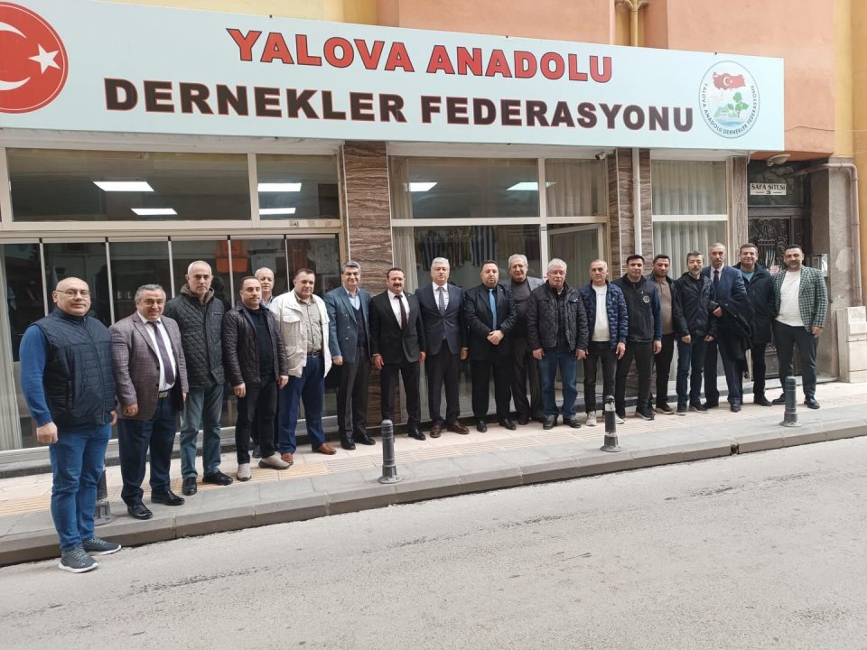 Yalova’da yerel dernek temsilcileriyle buluştuk.