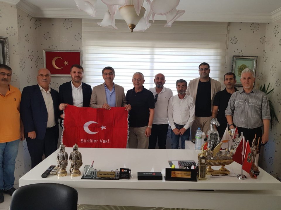 Yeni açılan Siirtliler Vakfı Mersin şubesini ziyaret ettik