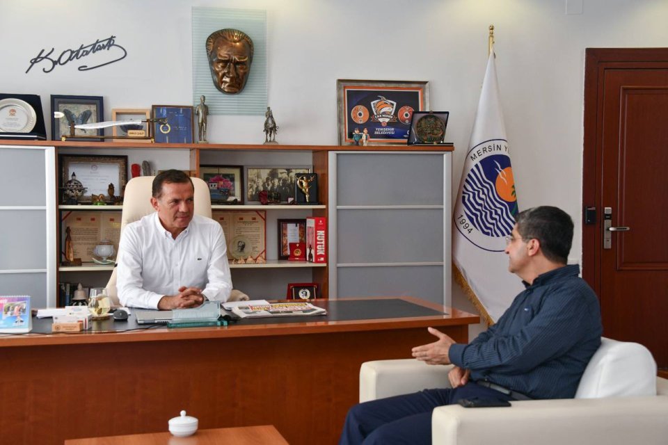 Yenişehir Belediye Başkanı Abdullah Özyiğit’i ziyaret ettik