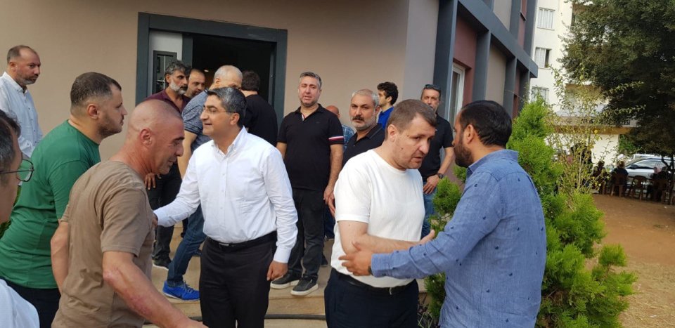 Zafer Şahin Özturan’ın halasının vefatı nedeniyle taziye ziyaretinde bulunduk.